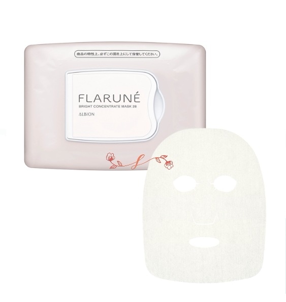 Al　bion　フラルネ ブライトコンセントレート マスク 28 28枚入（内容量 325ml）美容液パック正規品