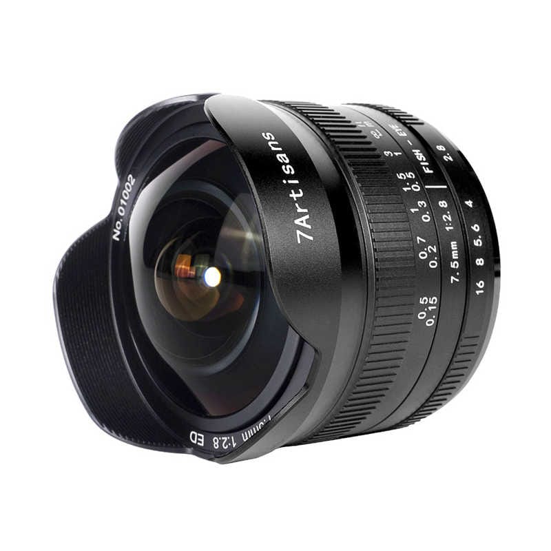 七工匠　カメラレンズ (ニコンZ用)　7Artisans 7.5mm F2.8 FISH-EYE II ED 75ZB-II