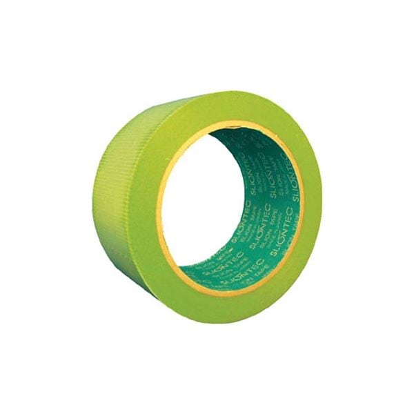 （まとめ）スリオンテック 床養生用フロアテープ 50mmx50m グリーン 1巻[x3]