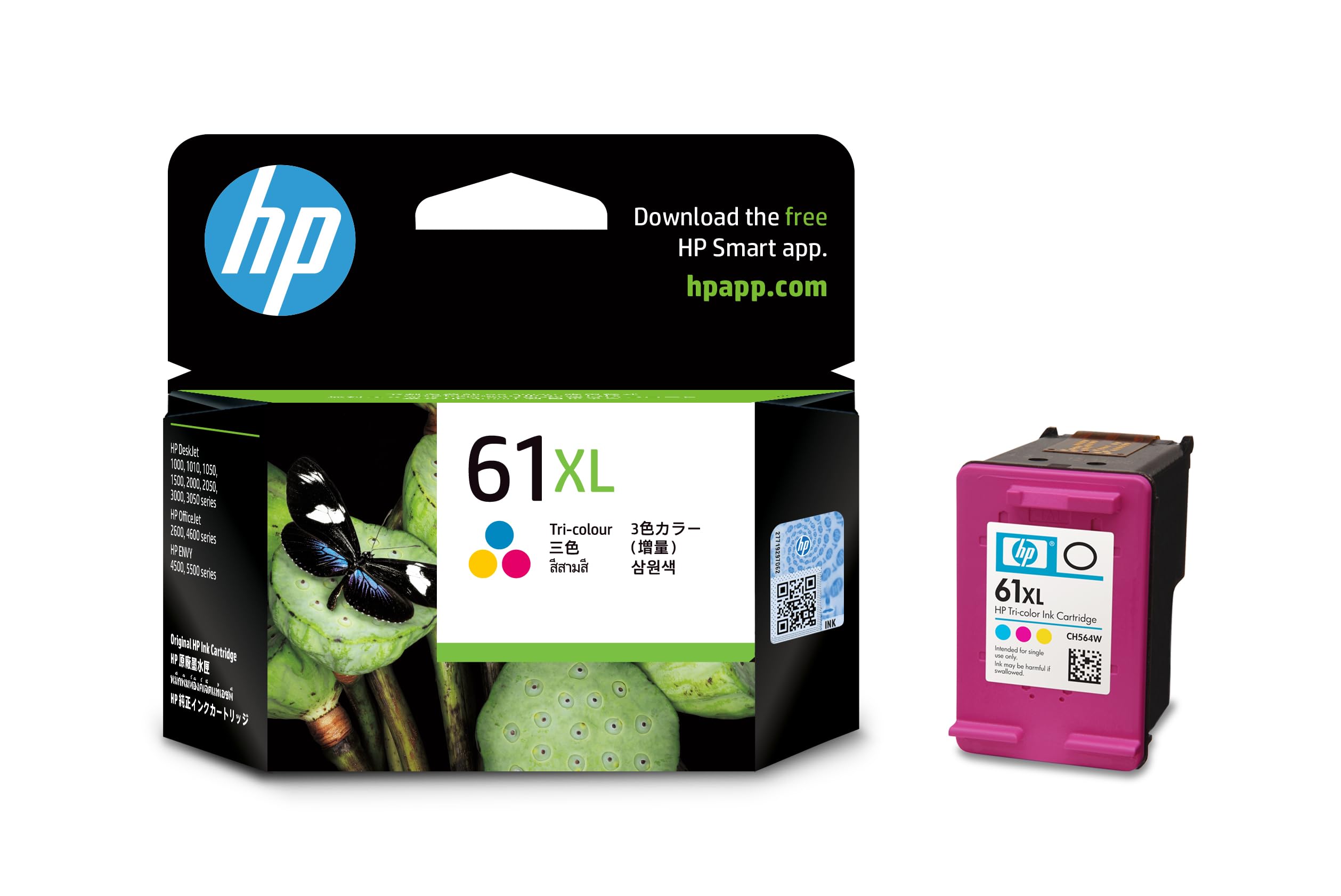 【Amazon.co.jp 限定】HP 61XL インクカートリッジ カラー(増量)