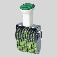 （まとめ買い）サンビー テクノタッチ回転印 欧文2号8連 TK-028 00011319 [x3]