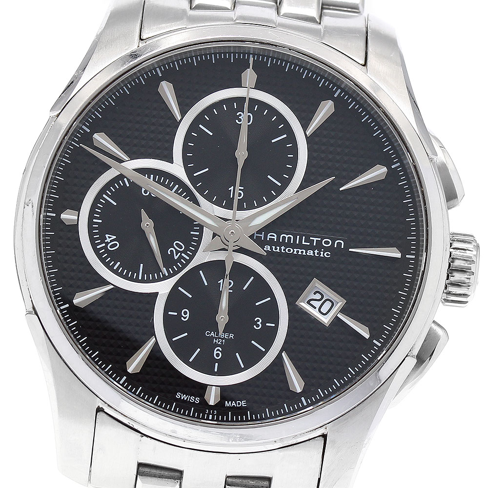 ハミルトン HAMILTON H325960 ジャズマスター クロノグラフ デイト 自動巻き メンズ _882096【中古】 47,400円