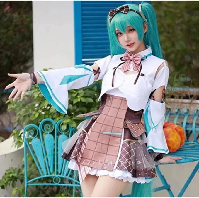 初音 ミク コスプレ Miku コスプレ衣装(靴 ウィッグ追加可)