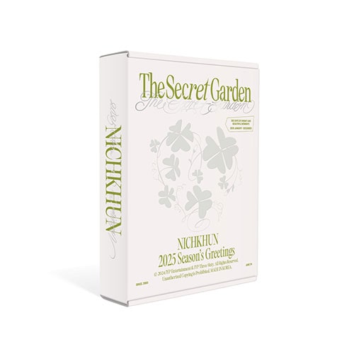 [APPLE MUSIC 特典付き] NICHKHUN - 2025 SEASONS Greetings [The Secret Garden]