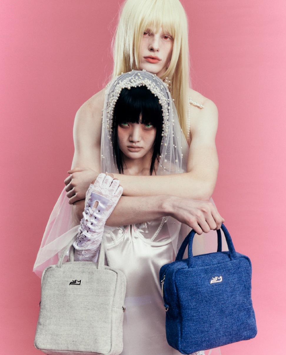 【YIEYIE】 BELL SQUARE BAG : 5COLORS