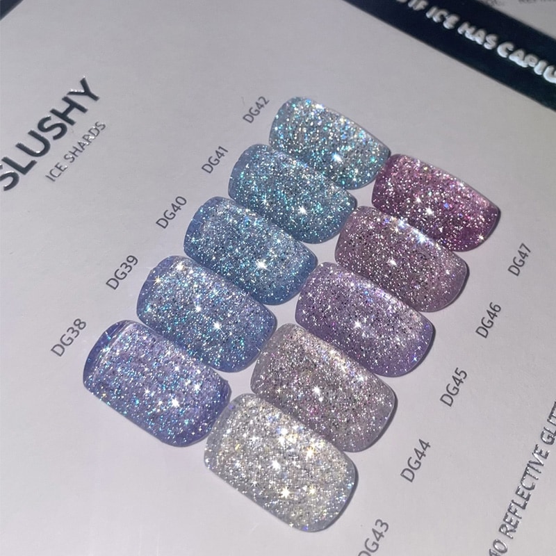 [DVOK] 【SLUSHY】10色セット/ DVOK スラッシュ 10種セット 反射グリッター・グリッタージェル
