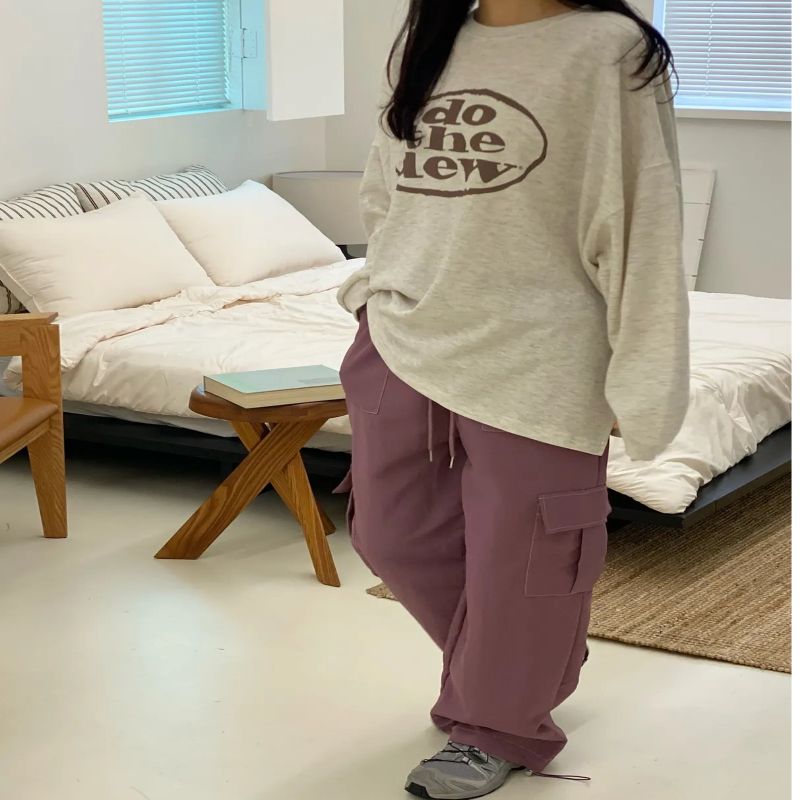 シンプルロゴ ルーズフィットTシャツ(韓国セレクトショップ)