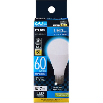 他サイト： 朝日電器 LDA7D-G-E17-G4105 LED電球 ミニクリプトン形の商品画像