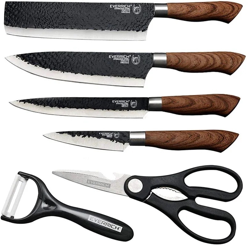 包丁 三徳 菜切り 刺身 ペティナイフ ハサミ ピーラー お得な6本セットをご用意しました キッチン642【少数入荷】