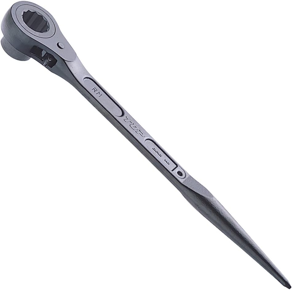 片口ラチェットレンチ シノ付 36 カチオン塗装 足場 住宅 鳶道具 RM-36 燕三条 日本製