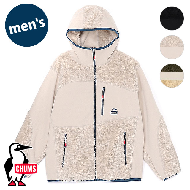 ボンディング フリース パネル パーカー [CH04-1419] M Bonding Fleece Panel Parka メンズ アウター 防風 マイクロフリース フーディー