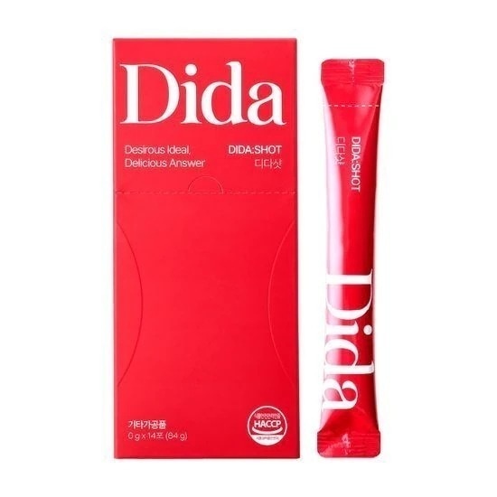 [25SS/New]ディダ ショット14包(2週間分) #SNS Hit item #ダイエット新成分 アルファサイクロデキストリン 35,000mg #脂肪密着管理 #話題のピンクジュース #ザクロ