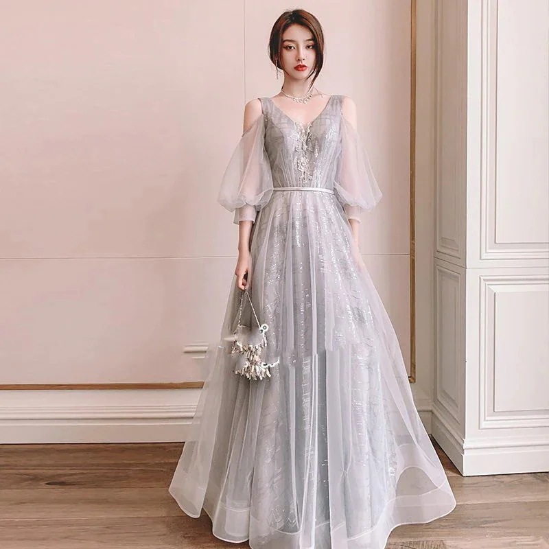 ウェディングドレスミモレ丈ドレスブライドメイドドレスプリンセス花嫁ドレスワンピース飲み会結婚式披露宴演奏会用パーティーキレイめお呼ばれ