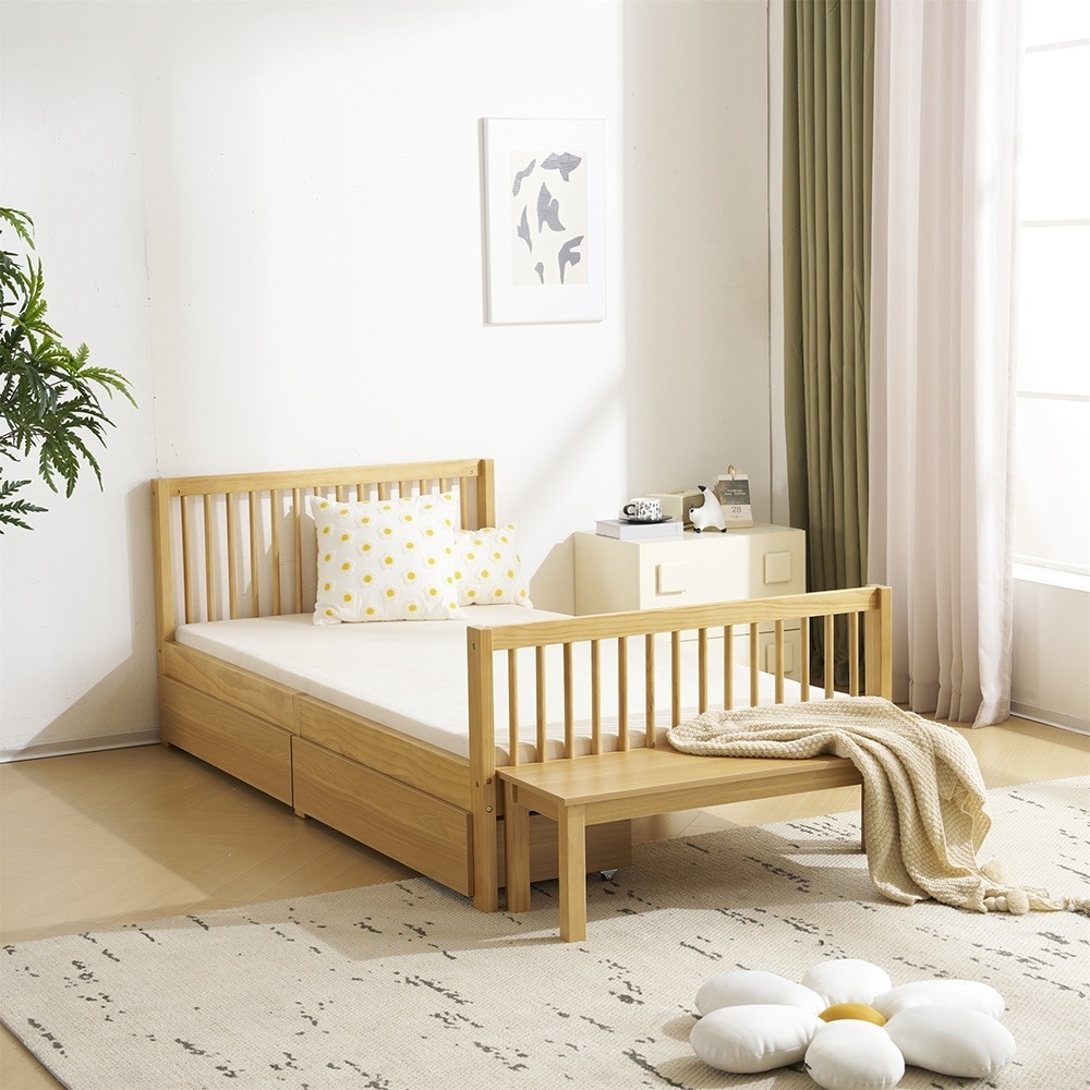 【国内即日発送】ベッド シングル すのこベッド 収納 北欧 おしゃれ ベッドフレーム 頑丈 シンプル すのこ 木製 耐荷重 新生活 子供ベッド 子供部屋 大人用 収納 ベッド 北欧風 シンプル