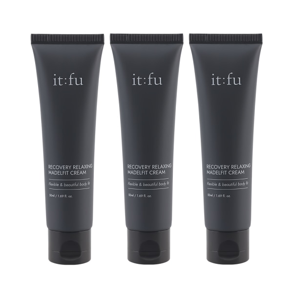 イッピュリカバリー リラクシング マデルフィットクリーム 50ml 3本