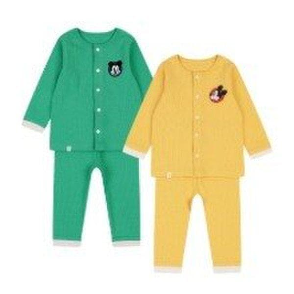 Dミッキーコリースリム上下(GREEN,YELLOW)_01S817615_GN