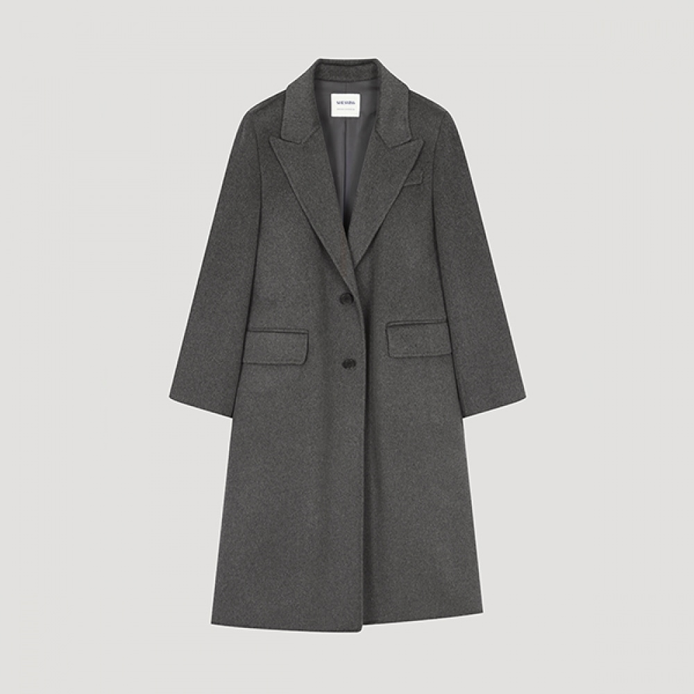 (シーズミス) ウールツーボタンハンドメイドコート_SWHCTO42020_CH