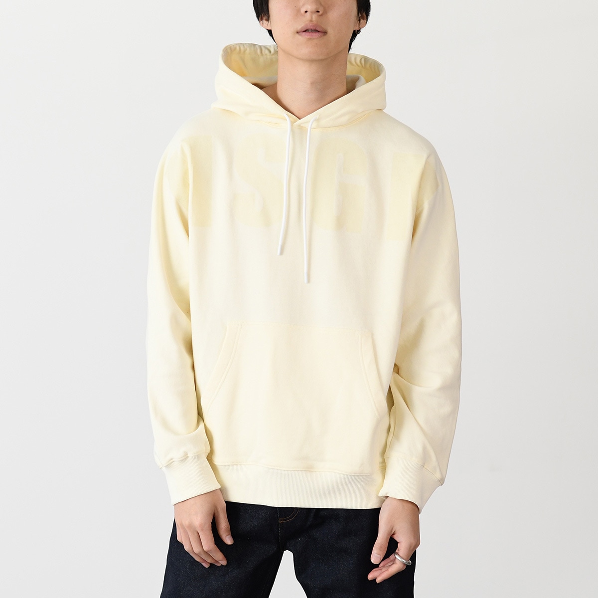 パーカー ロゴフーディー 3340 MM602 メンズ 男性 BEIGE ベージュ フーディー ポケット AW20 人気 おすすめ ギフト