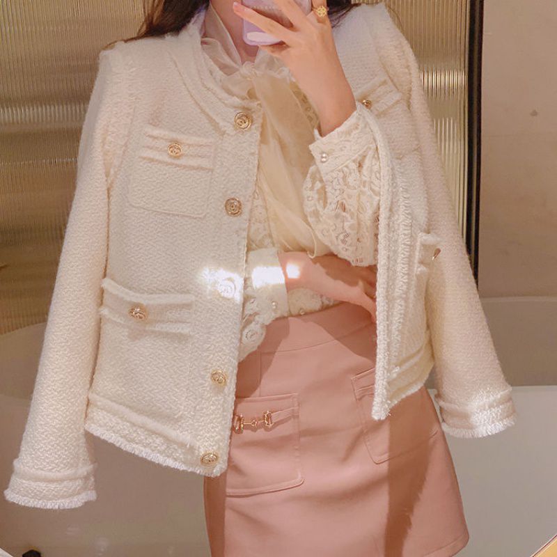 ダウンジャケット秋アウター春秋トップス レディースレディース ノーカラーコート ショート丈 コートノーカラーコート人気ボアアウターキルティングアウター