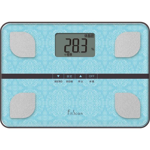 （ギフト）体組成計 フィットスキャン ブルー FS-103-BL