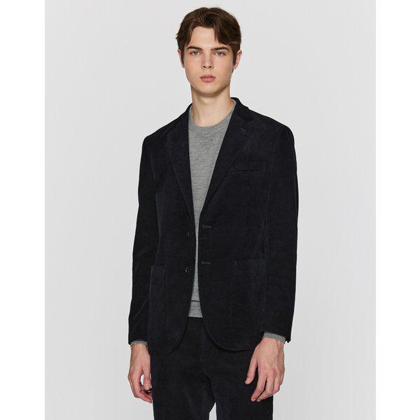 [25FW] ダークネイビー コーデュロイ ジャケット DMJA5D034N3