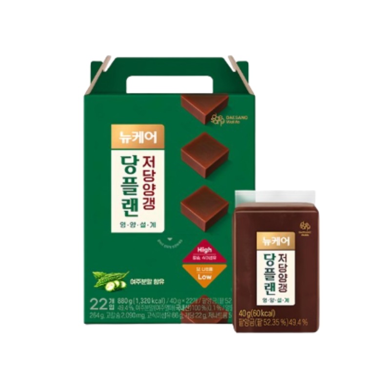 ニュケア ダン・プラン 糖質オフ 羊羹 40g*22個入り