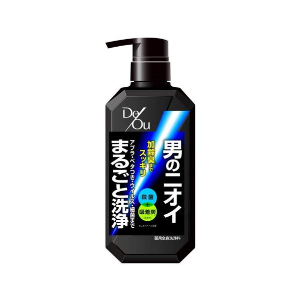【10個セット】ロート製薬 De Ou デ・オウ 薬用クレンジングウォッシュ ポンプ 520ml [デ・オウ]