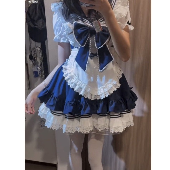 【送.料.無.料.急速発送】学院ロリータ純欲風COS制服メイド服収納ウエストスリム減齢ワンピーススカートスーツ 5,194円