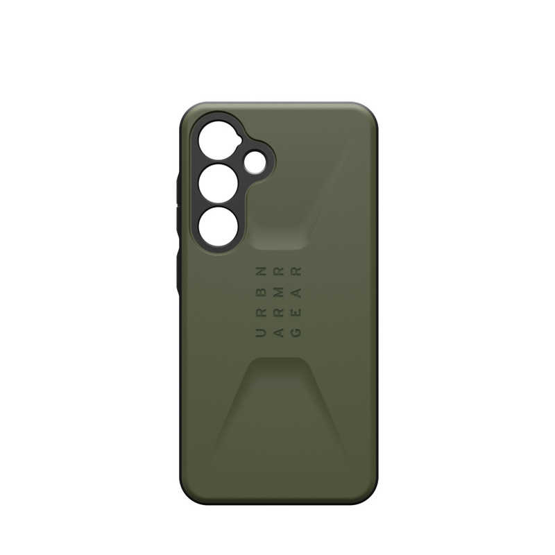 UAG　Galaxy S24 対応 耐衝撃ケース CIVILIAN (日本正規代理店品) オリーブ　UAG-GLXS24-C-OL