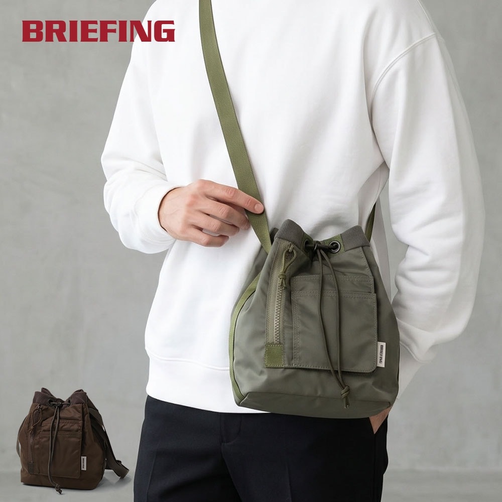 日本正規品 バッグ メンズ レディース 軽量 ナイロン 斜めがけ ブランド 旅行 小さめ WORK/BUSINESS FIME DRAWSTRING SHOULDER S BRA261L20