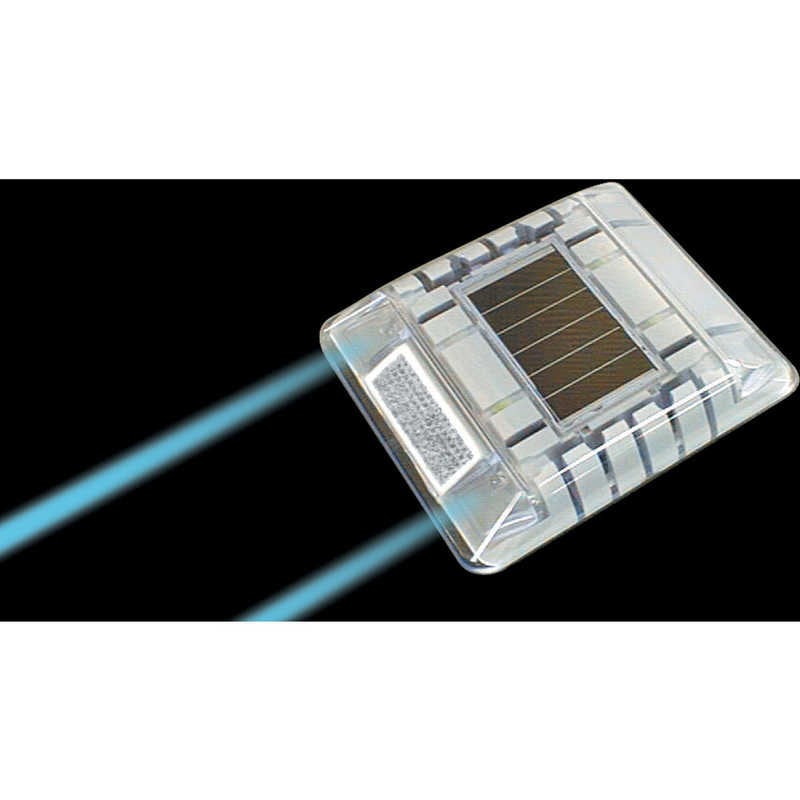 キャットアイ　キャットアイ ルミナスアイマイティ ソーラー式点滅 片面 青　LE-260B2