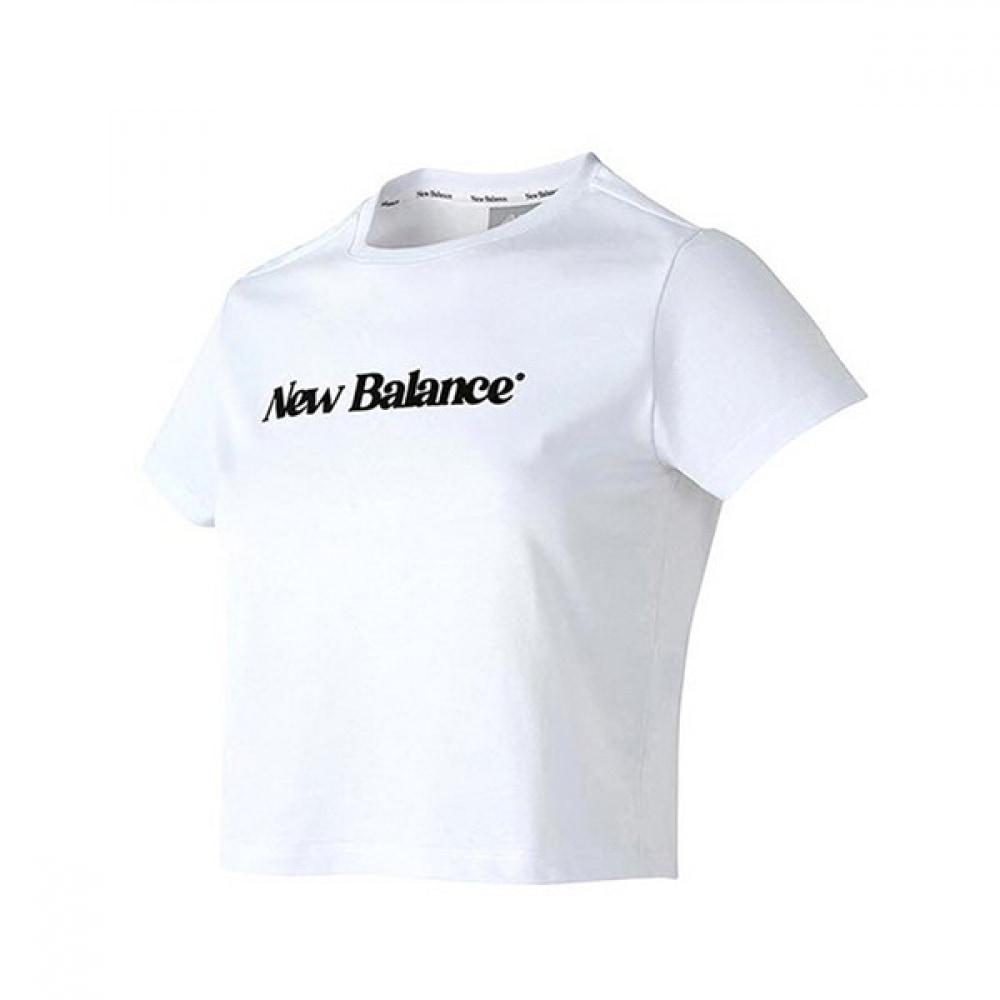 ニューバランス Wスリムフィットベーシック半袖Tシャツ NBNED2W412-10