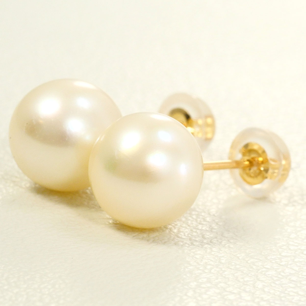 K18 18金 YG イエローゴールド ピアス パール（真珠） 総重量約1.6g 中古