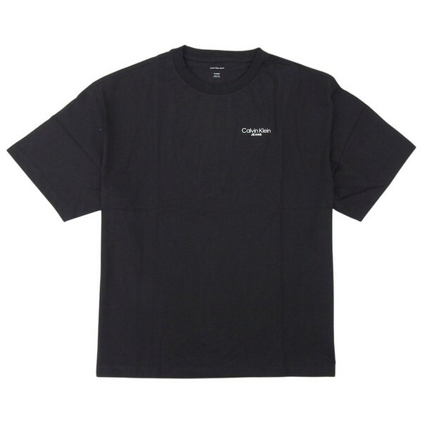 カルバンクライン Tシャツ メンズ カットソー 半袖 M コットン ブラック LV04RD825GBKM CALVIN KLEIN