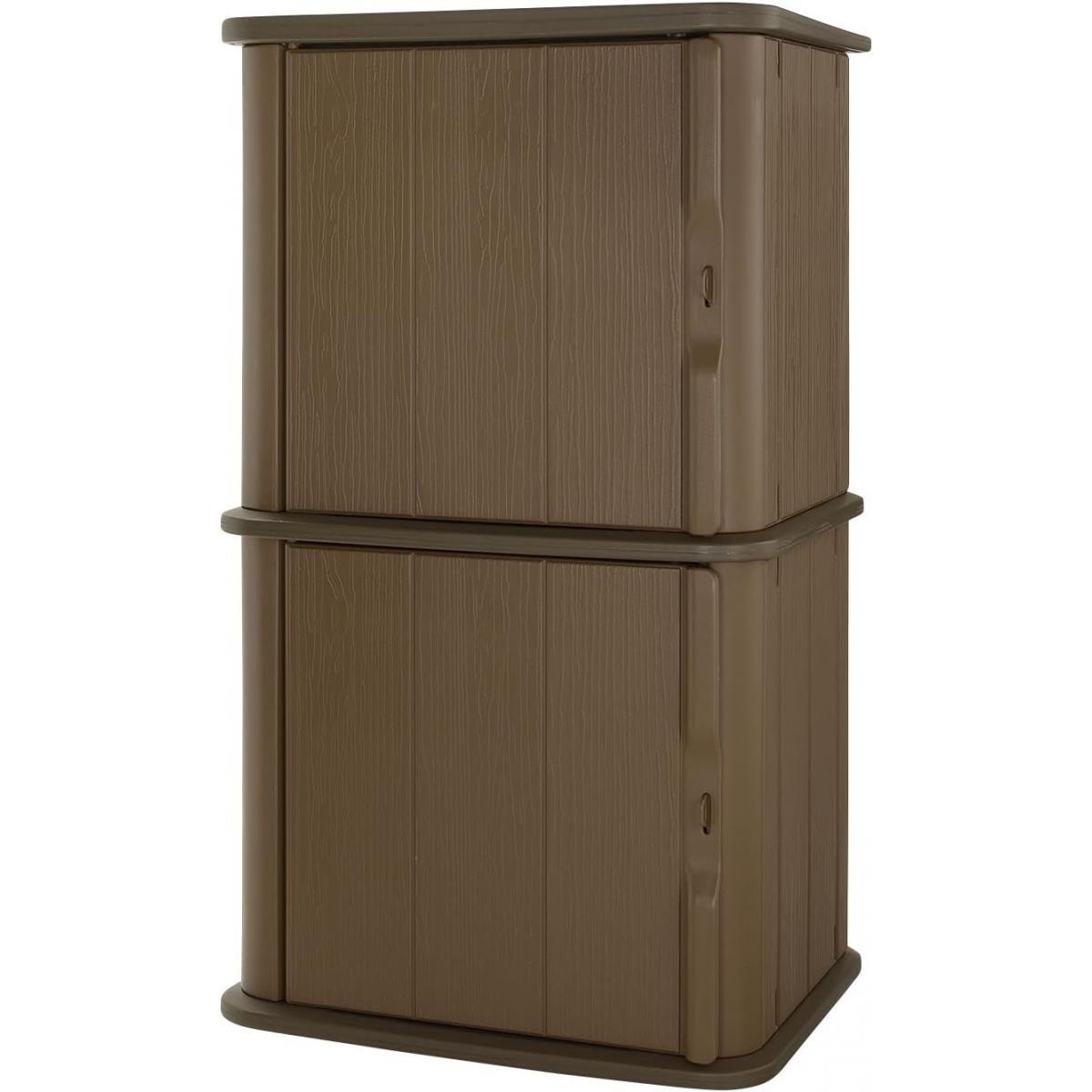 【I】【法人限定】リッチェル アルベロ ストッカー ST 160 2段 物置 樹脂製 収納 園芸 ガーデン【北海道・沖縄・離島 配送不可】