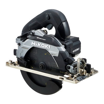 他サイト： C6MEY2 (B) ストロングブラック 100V 深切り電子丸のこ (のこ刃径165mm 切込み深さ66mm チップソー(黒鯱)付)の商品画像