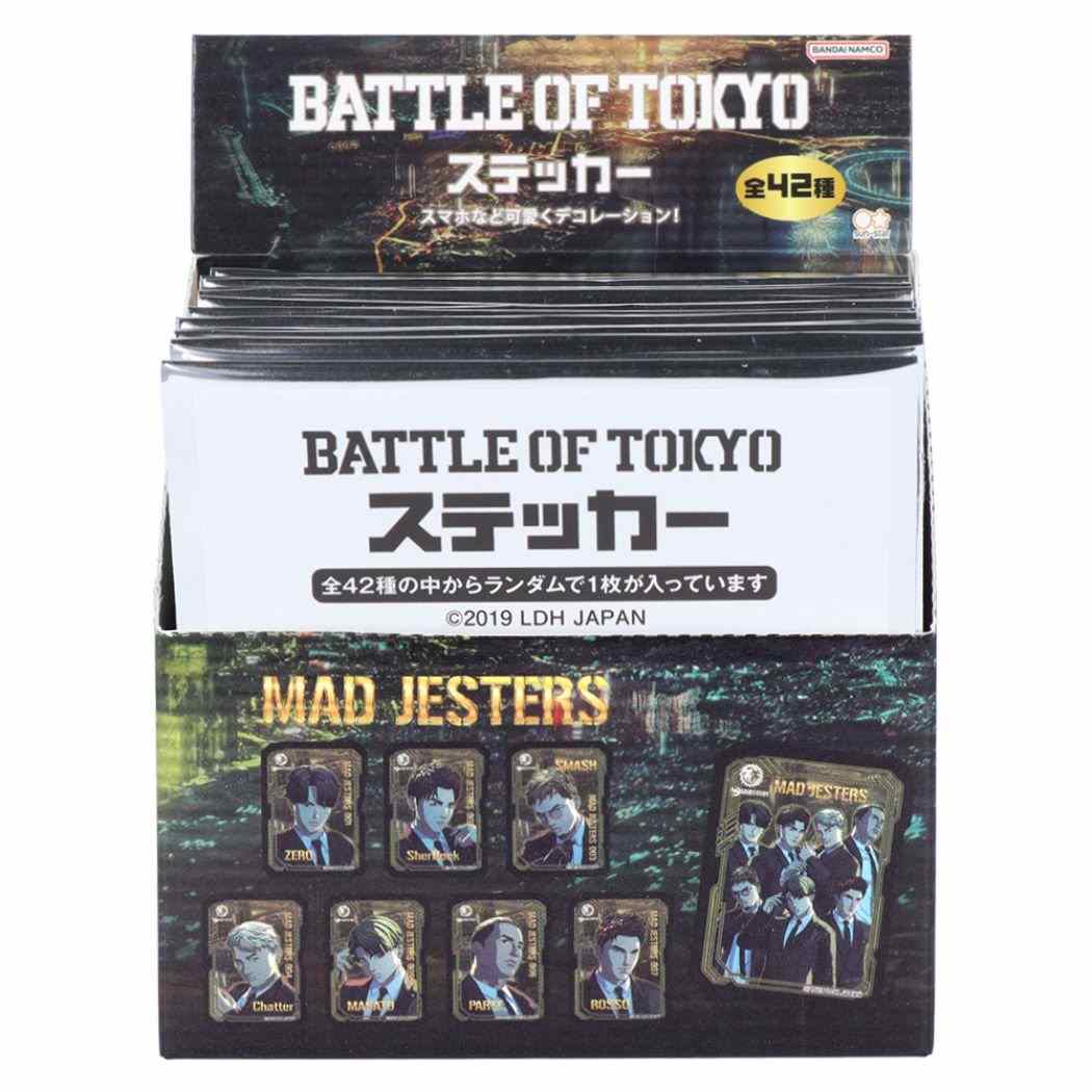 BATTLE OF TOKYO ステッカー ダイカットクリアステッカー 全42種 42個入セット
