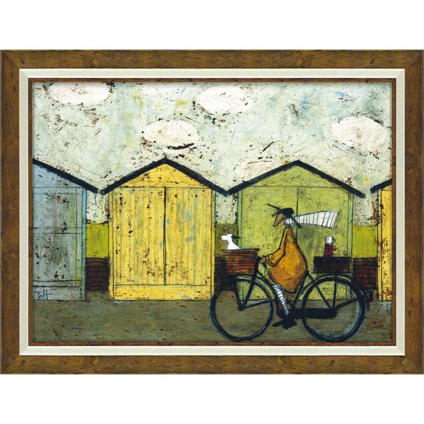 ユーパワー サム/トフト Gel加工 アートフレーム 「朝食たべに行こう！」