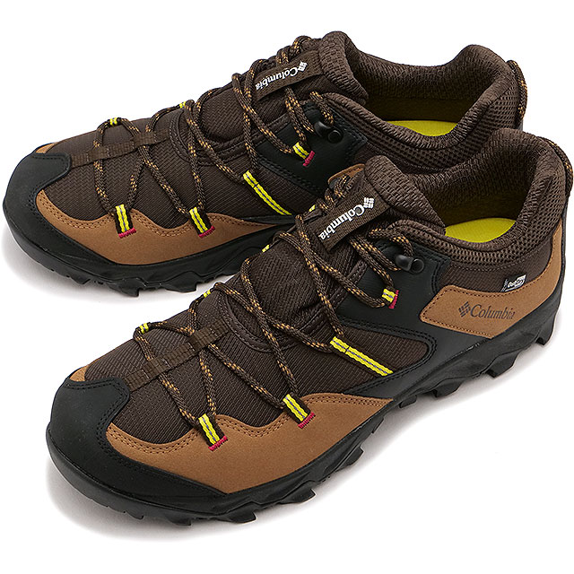 メンズ スニーカー セイバー ファイブ ロー アウトドライ [YM4204-287]トレイルランニングシューズ ハイキング キャンプ アウトドア Bark/Mountain-Red