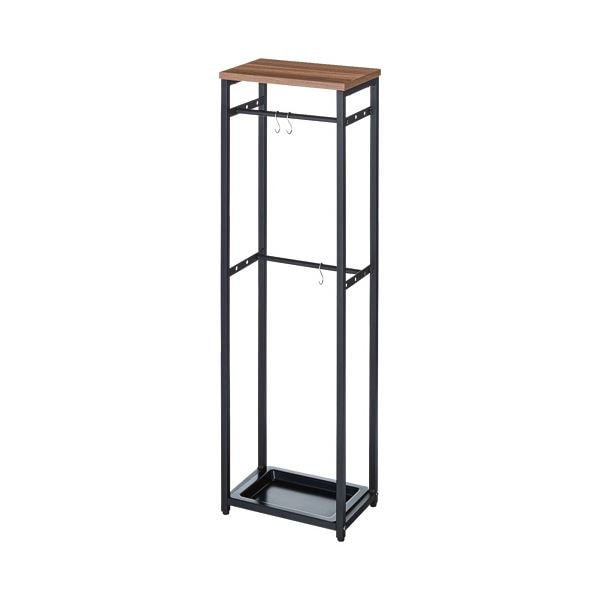YAMAZEN アンブレラスタンド 幅300x奥行200x高さ1000mm ダークブラウン/マットブラック RUS-30（DBR3/MBK） 1台 8,042円