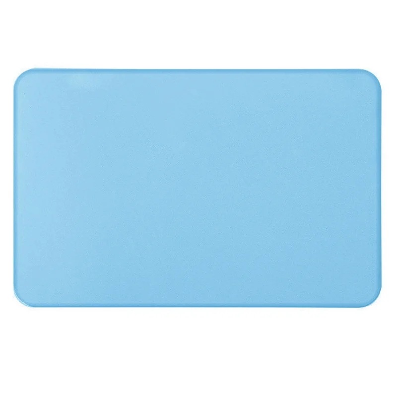 珪藻土バスマット30x 20cm,吸収性アース,滑り止め,速乾性,バスルーム,シャワー,居間,トイレ用 Blue