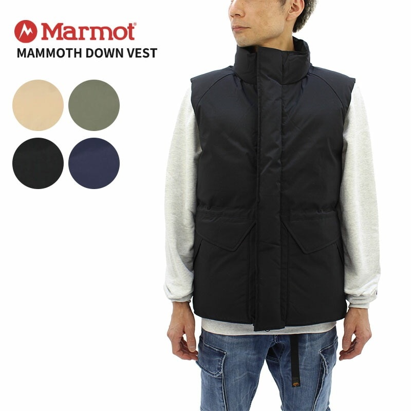 マーモット ベスト MARMOT マンモス ダウンベスト Mammoth Down Vest TSAUD020 アウター 秋 冬 ユニセックス