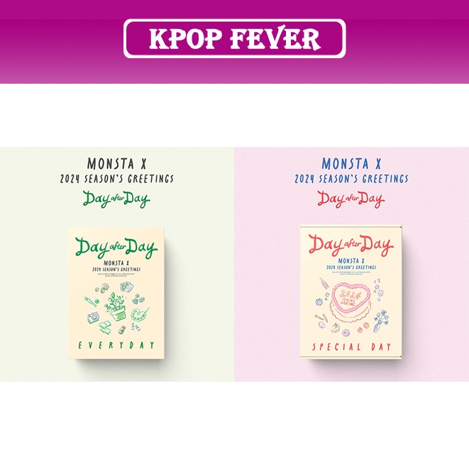 【2種選択】 MONSTA X 2024 SEASON’S GREETINGS [Day after Day] (EVERYDAY/SPECIAL DAY)