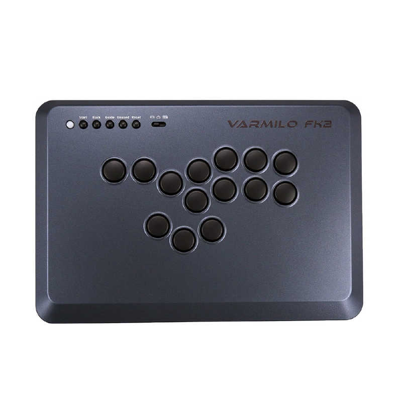 Varmilo　FK2 Leverless Arcade Controller for Fighting Games　VMFK2BLACK