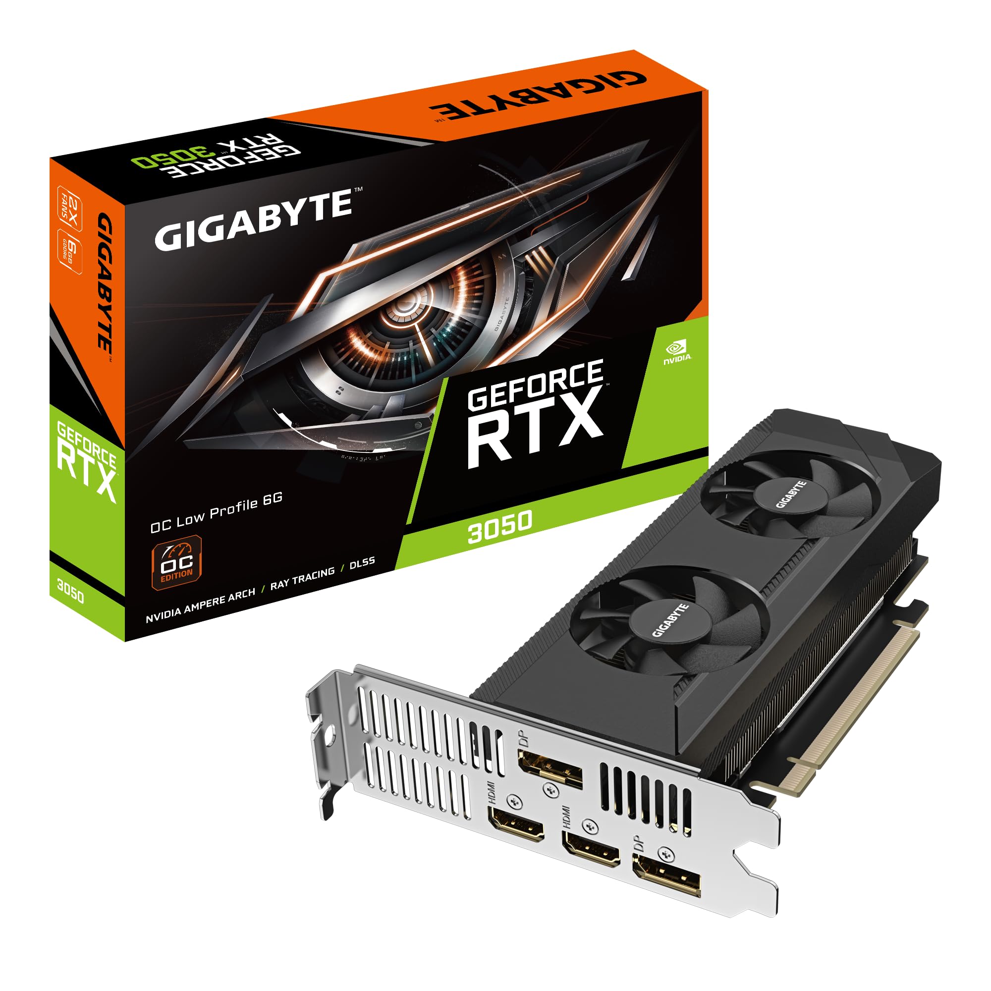 GIGABYTE NVIDIA RTX3050 搭載 グラフィックボード GDDR6 6GB【国内正規代理店品】 GV-N3050OC-6GL