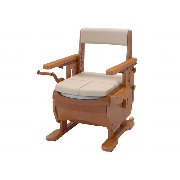 アロン化成 家具調トイレ セレクトR ひじかけはねあげ 幅:標準 ソフト 533866 メーカー直送 33,992円