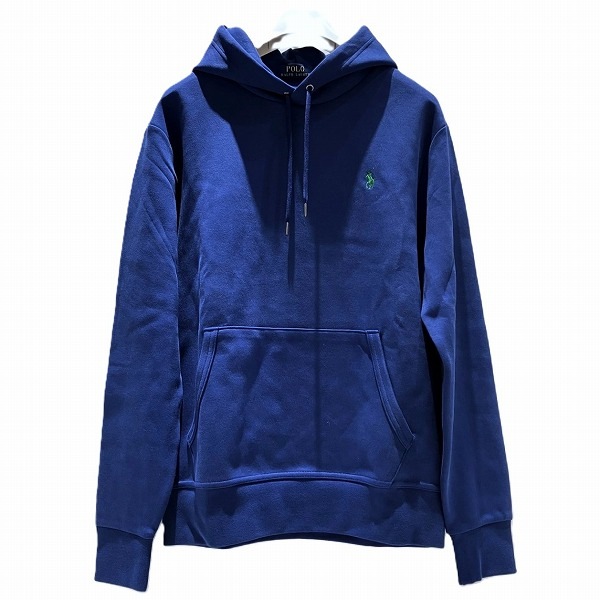 ポロ・ラルフローレン ブルー Mサイズ アパレル パーカー メンズ【中古】