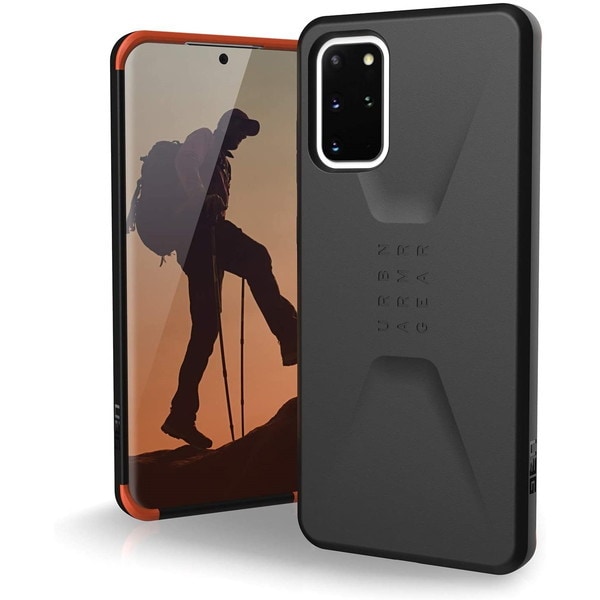 UAG-GLXS20PLSC-BK ブラック [Galaxy S20+ 用 CIVILIAN ケース]