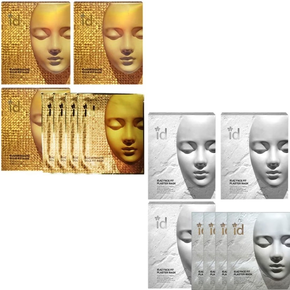 [12枚]ID.AZ アイディーエーゼット ゴールド マスクパック 12枚 マスクパック マスクペㇰ/ 石膏 マスクパック 12枚 マスクパック マスクペㇰ