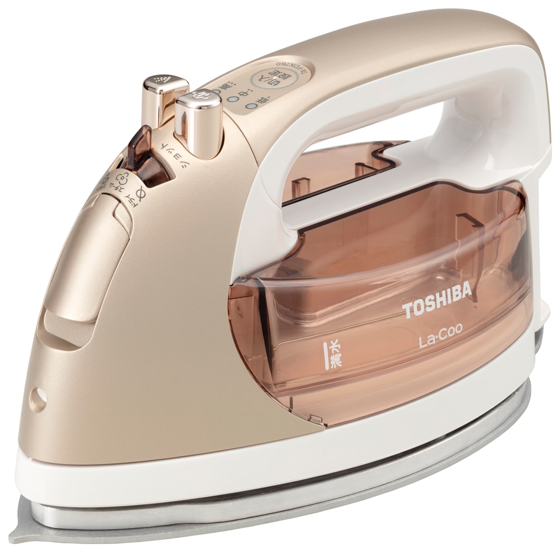 東芝 TA-FDX760-N コードレススチームアイロンサテンベージュ TAFDX760N